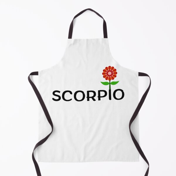 Item preview, Scorpio Zodiac Sign Folk Art Flower designed and sold by Hellofriendco.