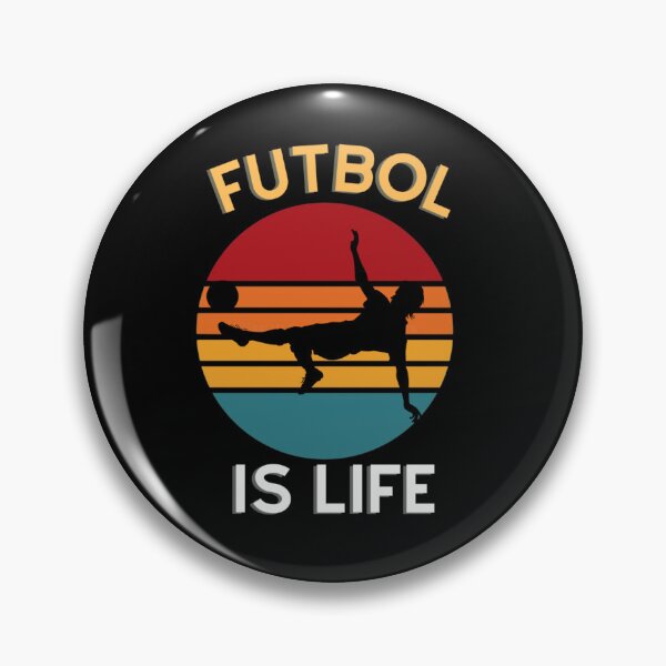 Item preview, Futbol is life vintage     designed and sold by KatieInBay.