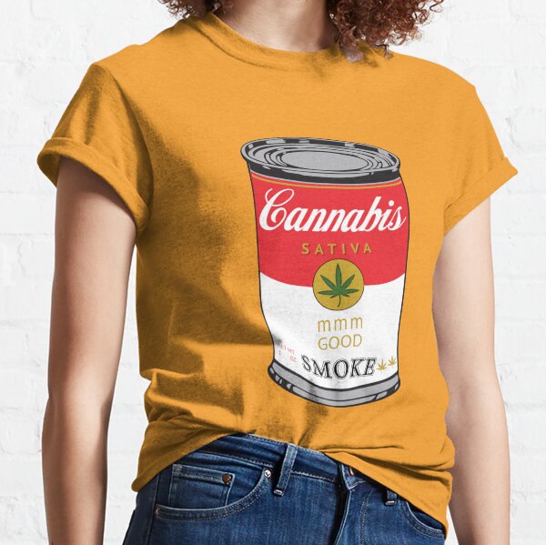 Campbell S Soup Cannabis Sativa That 70 S Show Gift Idea Tee for Women Classic Retro Classic T-Shirt