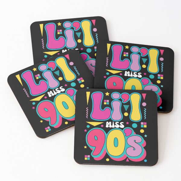 Item preview, Li'l Miss 90's Retro Nineties Girl Love The 1990s designed and sold by GravitiTees.