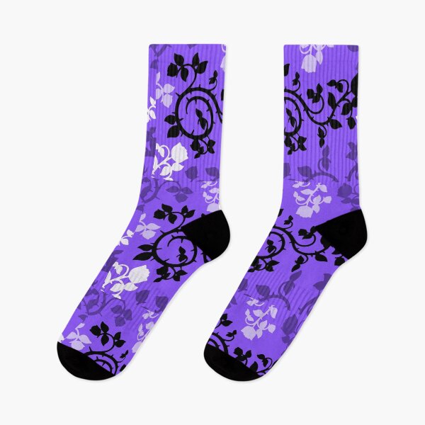 Item preview, Spiral Thorn Rose 5 - Bright Purple - Throw Pillows & Prints designed and sold by ScatterHub.