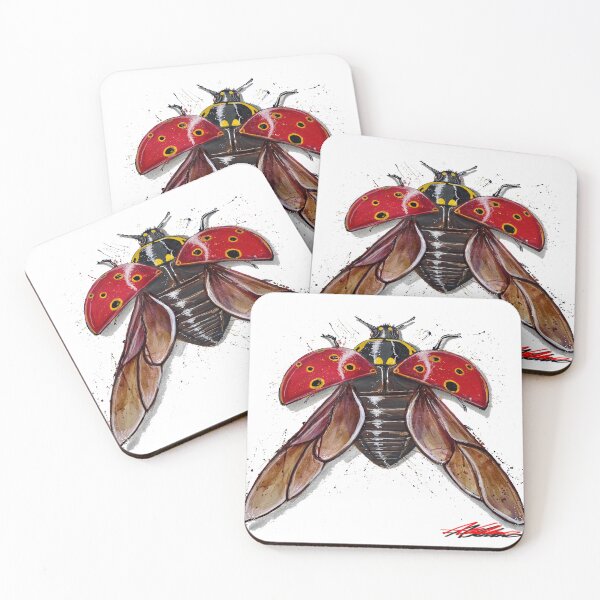 Item preview, ladybug by Abel Schiro designed and sold by abelschiroart.