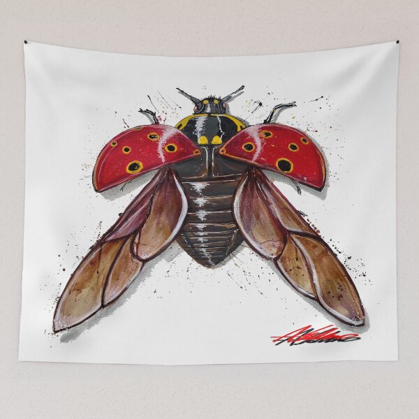 Item preview, ladybug by Abel Schiro designed and sold by abelschiroart.
