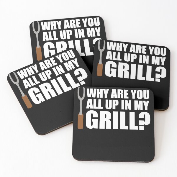 Item preview, Why are You All up in My Grill? BBQing designed and sold by RoguePixel.