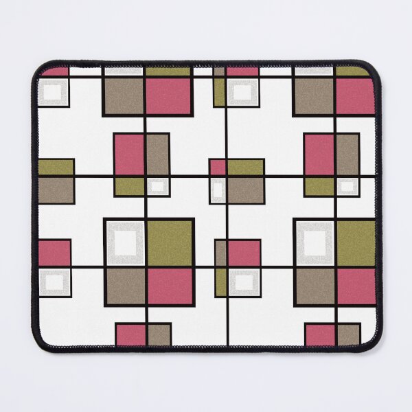 Item preview, Geometric ornament.black, white, pink, pastel color designed and sold by fuzzyfox.
