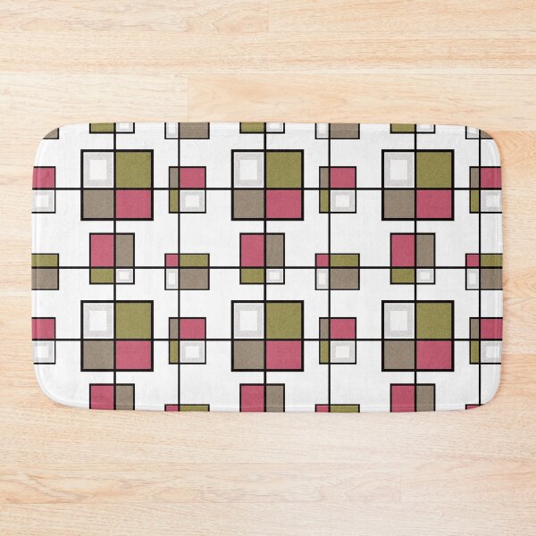 Item preview, Geometric ornament.black, white, pink, pastel color designed and sold by fuzzyfox.
