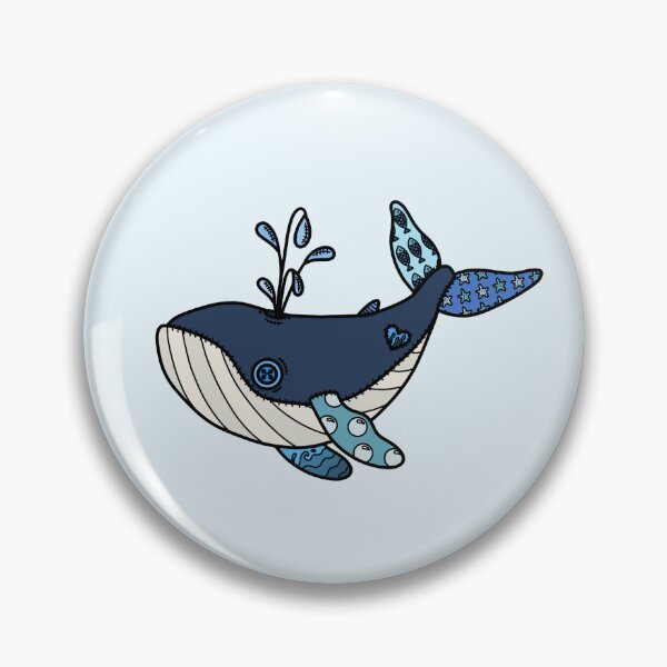 Item preview, Whale Plushie  designed and sold by kirstykartoons.