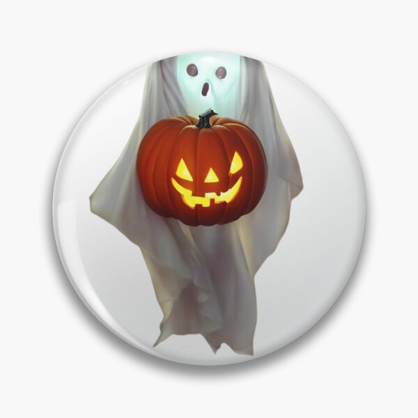 Item preview, Ghost with pumpkin designed and sold by Faytaiart.