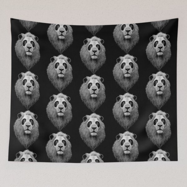 Item preview, Lion or Panda   designed and sold by KatieInBay.
