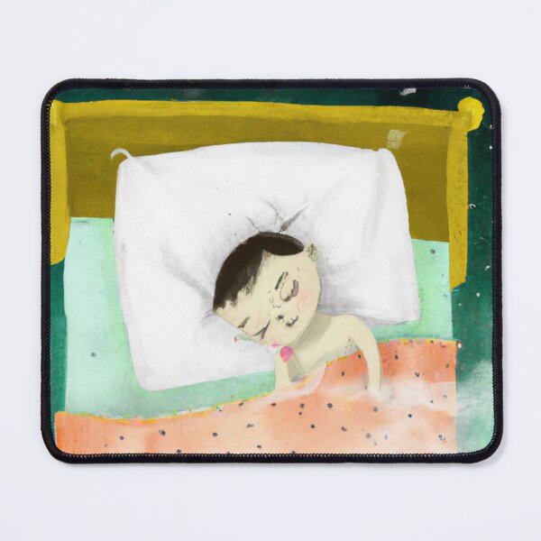 Item preview, A CHILD SLEEPING ON HIS BED designed and sold by optimusprime39.