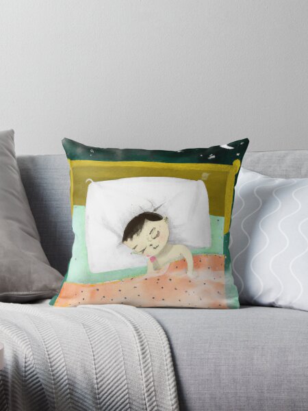 Item preview, A CHILD SLEEPING ON HIS BED designed and sold by optimusprime39.