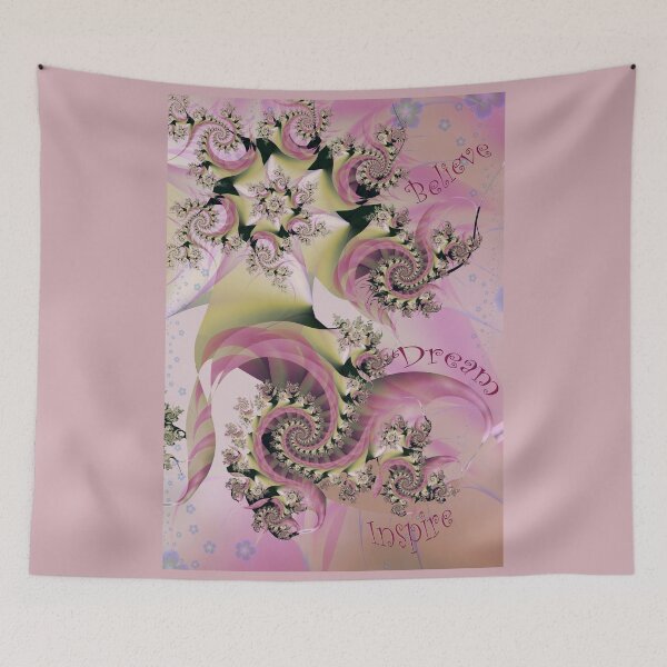 Item preview, Believe Dream Inspire designed and sold by -Fractalicious-.