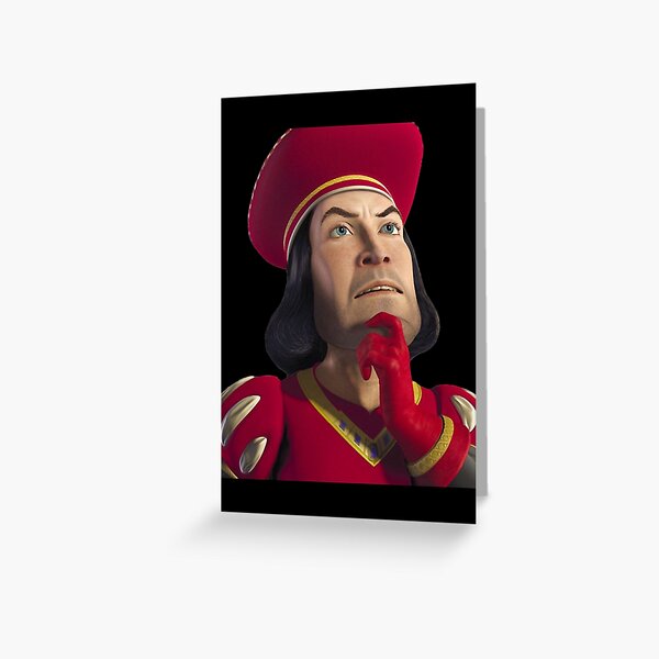 "Lord Farquaad" Greeting Card for Sale by Redbubble