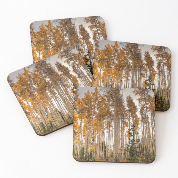 Item preview, Tall Yellow Trees. Aspen, Pitkin County. Colorado designed and sold by PureCanvas.