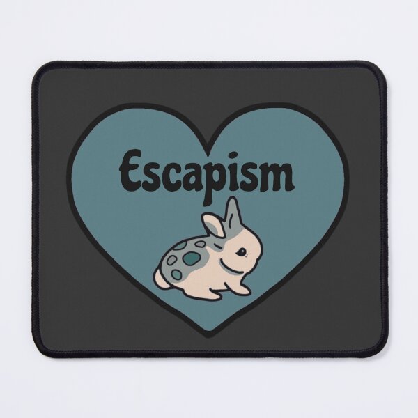 Item preview, The Escape is Real | Mini Rex Rabbit Having A Bunny Escape From Reality designed and sold by wigobun.