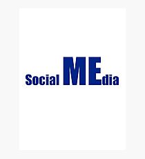 Social MEdia Photographic Print