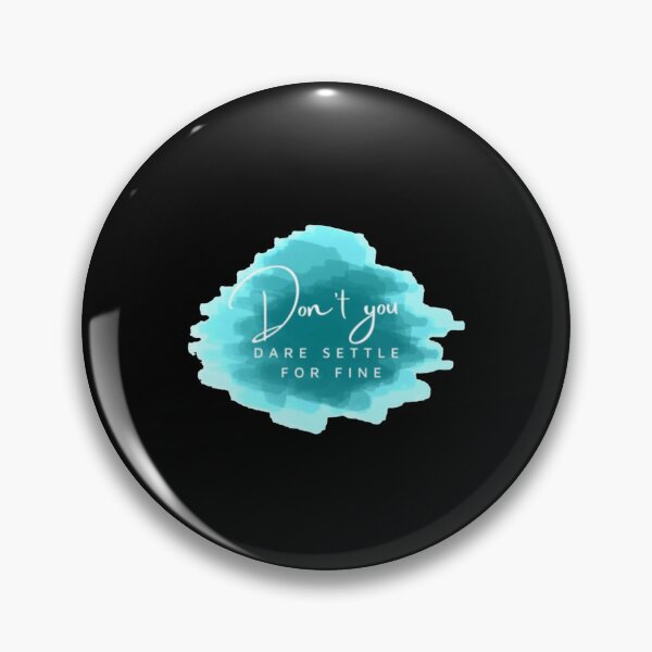 Item preview, Dont you dare settle for fine - Roy Kent   designed and sold by CarolinaLaneBou.