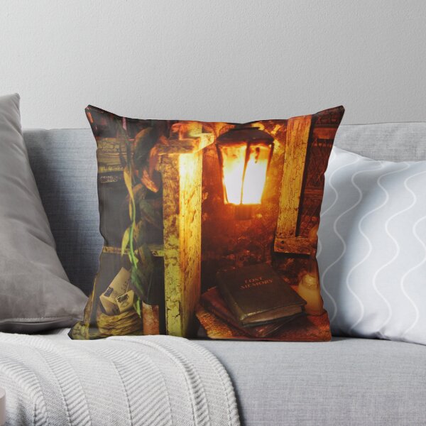 Warm Silent Dawn Throw Pillow