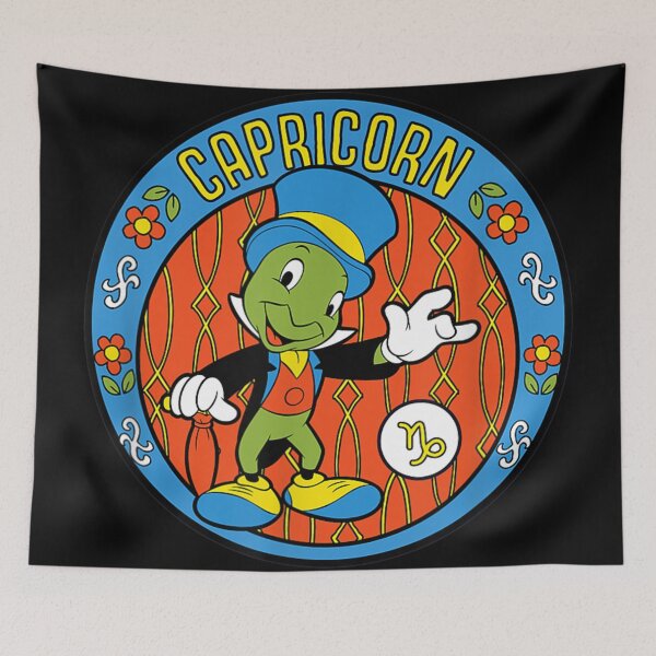 Item preview, Jiminy Cricket Zodiac Capricorn designed and sold by CarolRogan.