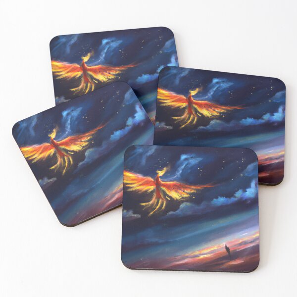 Item preview, PHOENIX IN THE NIGHT SKY designed and sold by optimusprime39.