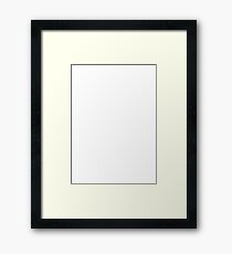 Rich things to enjoy Framed Print