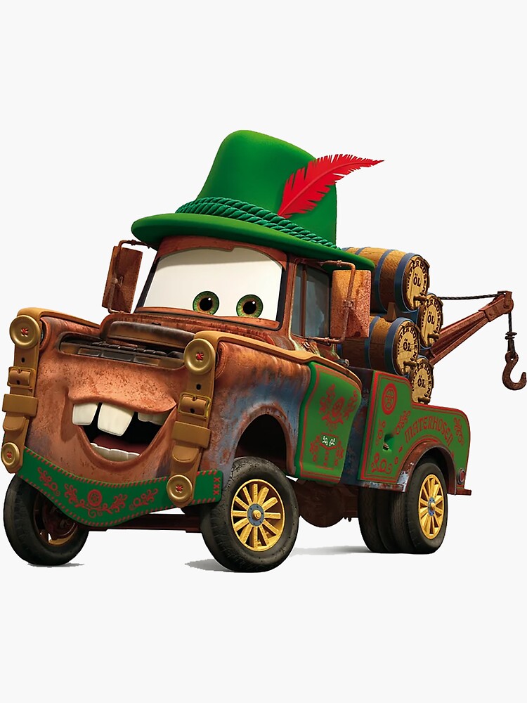 "Mater Cars" Sticker for Sale by AviToys Redbubble