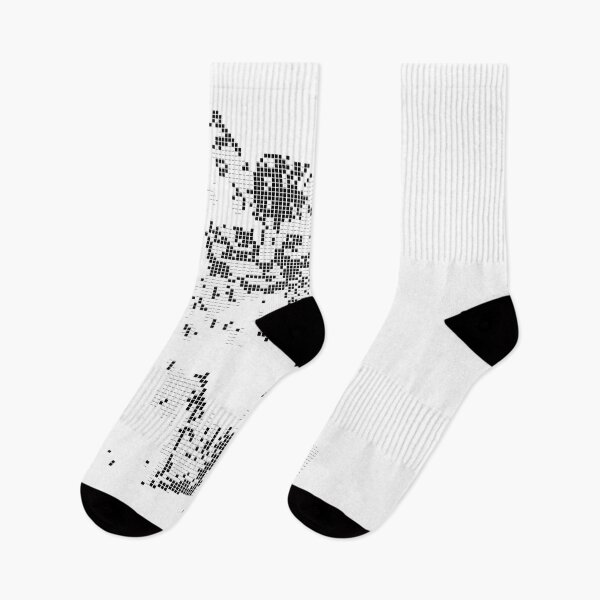 Item preview, Black and White Cat Pixel Art designed and sold by Pixel4Art.