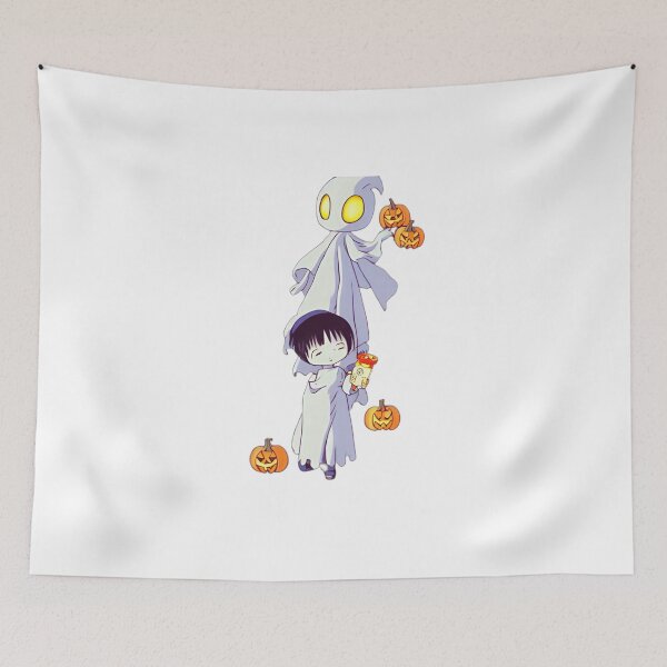Item preview, Ghosts with pumpkins designed and sold by Faytaiart.
