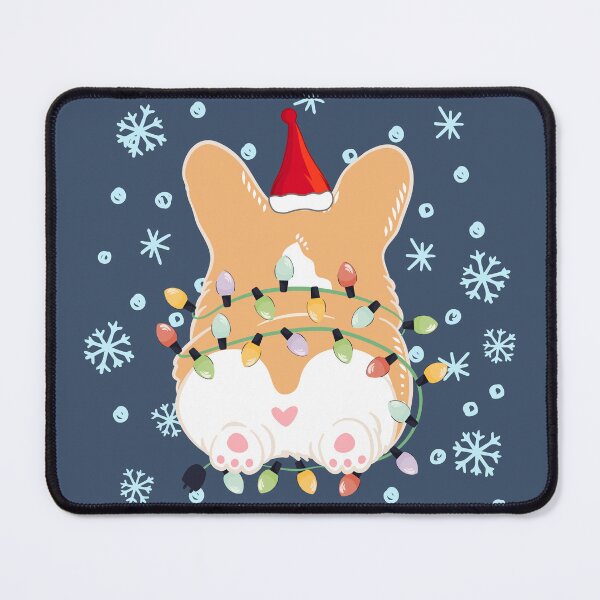 Item preview, Cute Christmas Corgi Butt - Red 1 designed and sold by Lulupainting.