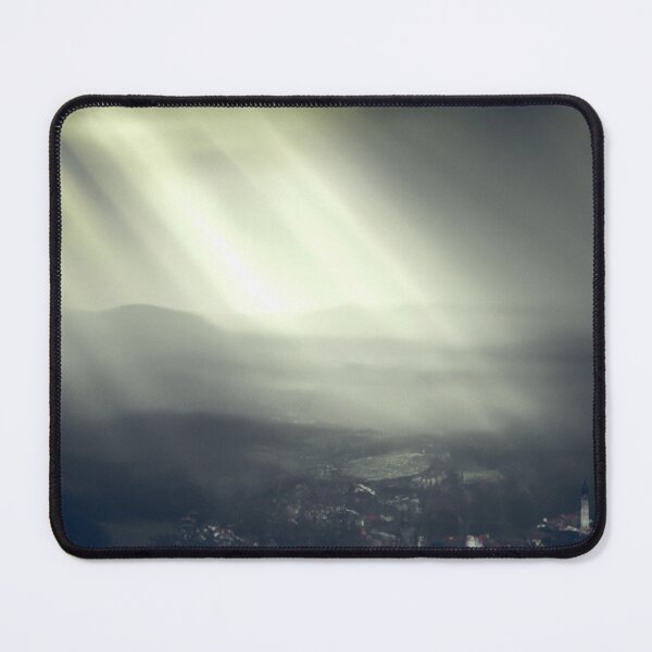 Item preview, GOD RAYS FALLING OVER A TOWN designed and sold by optimusprime39.