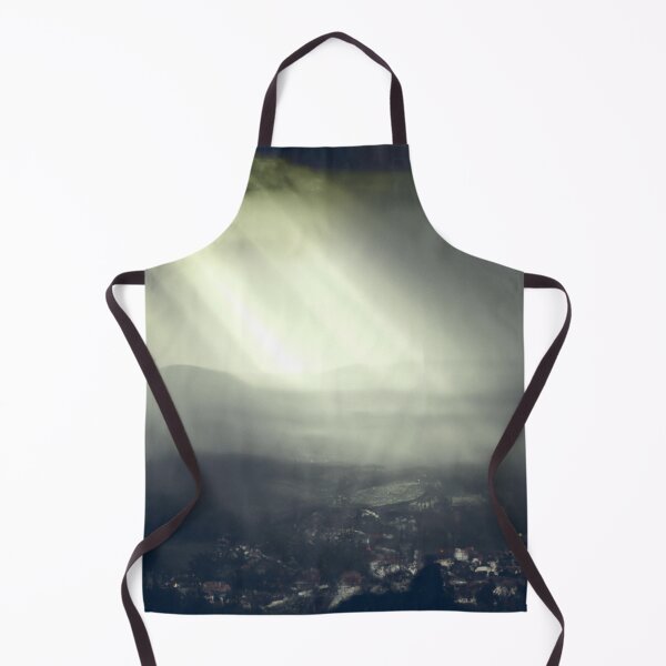 Item preview, GOD RAYS FALLING OVER A TOWN designed and sold by optimusprime39.