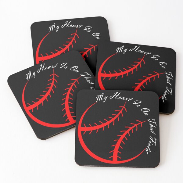 Item preview, Leopard Softball Mom, My Heart is on That Field Baseball designed and sold by Jadir.