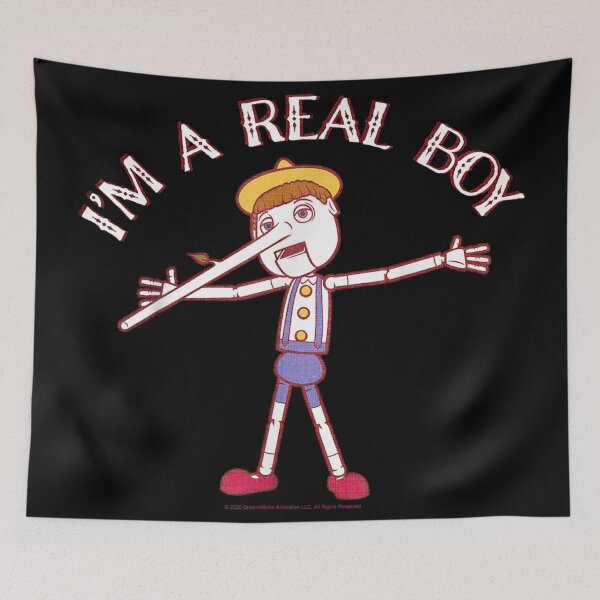 Item preview, Shrek Pinocchio Im A Real Boy designed and sold by CarolRogan.
