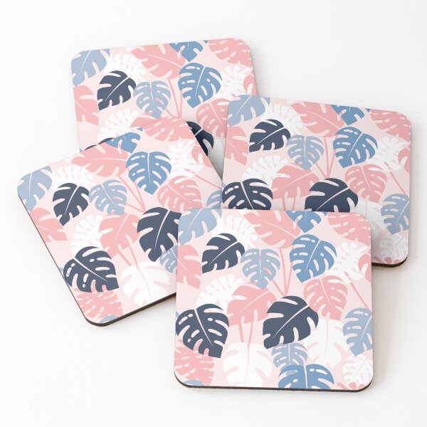 Item preview, Monstera Leafs Pattern, Monstera Pattern, Pastel Colors designed and sold by graphic-genie.