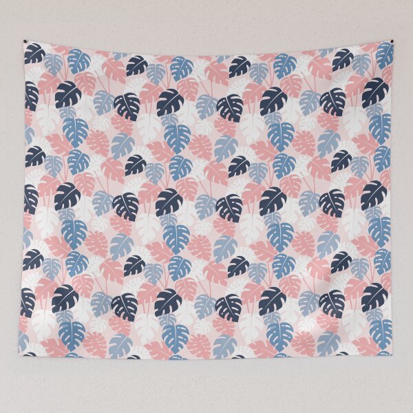 Item preview, Monstera Leafs Pattern, Monstera Pattern, Pastel Colors designed and sold by graphic-genie.