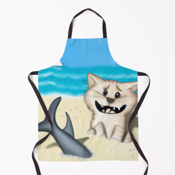 Item preview, CAT PLAYING ON THE BEACH designed and sold by optimusprime39.