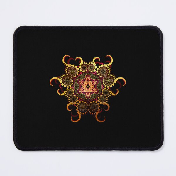 Item preview, Gold Organic Merkaba Sacred Geometry Psychedelic S designed and sold by innabeufrov.