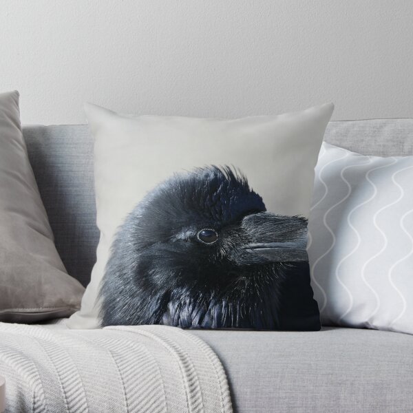 Raven Throw Pillow