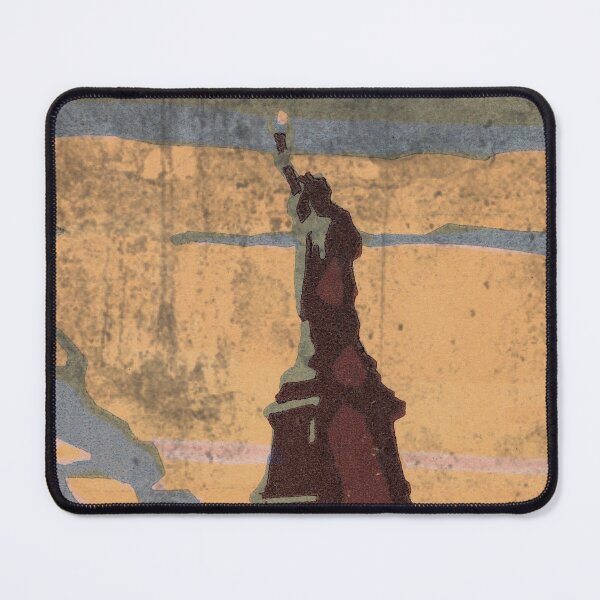 Item preview, Statue of Liberty Postcard Grunge designed and sold by KTSubz Faith & Fun Designs.