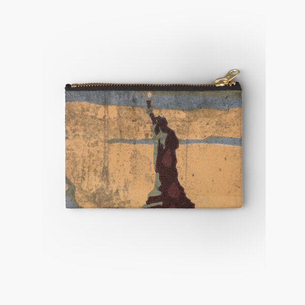 Item preview, Statue of Liberty Postcard Grunge designed and sold by KTSubz Faith & Fun Designs.