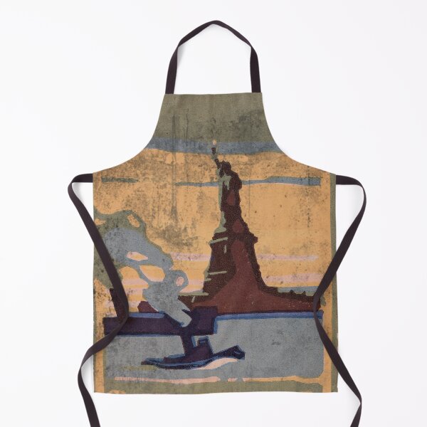 Item preview, Statue of Liberty Postcard Grunge designed and sold by KTSubz Faith & Fun Designs.