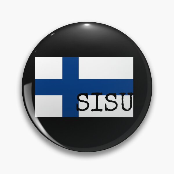Item preview, Sisu Finnish Flag designed and sold by buzzstyle66.