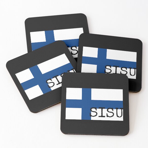 Item preview, Sisu Finnish Flag designed and sold by buzzstyle66.