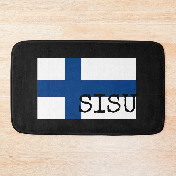 Item preview, Sisu Finnish Flag designed and sold by buzzstyle66.