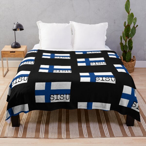 Item preview, Sisu Finnish Flag designed and sold by buzzstyle66.