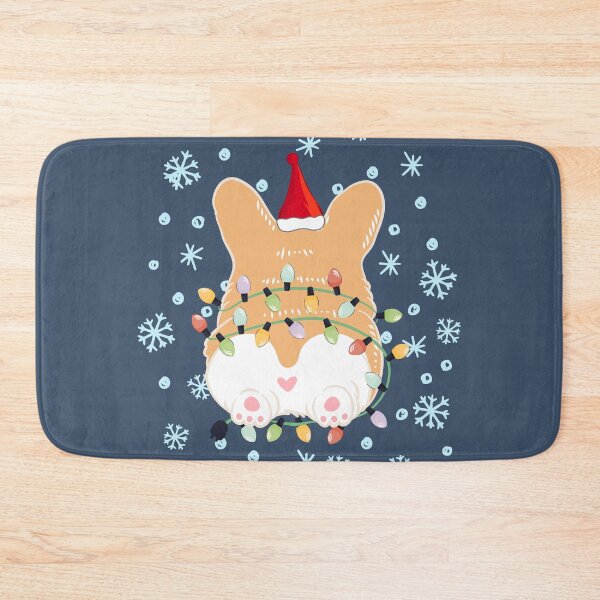 Item preview, Cute Christmas Corgi Butt - Red 2 designed and sold by Lulupainting.