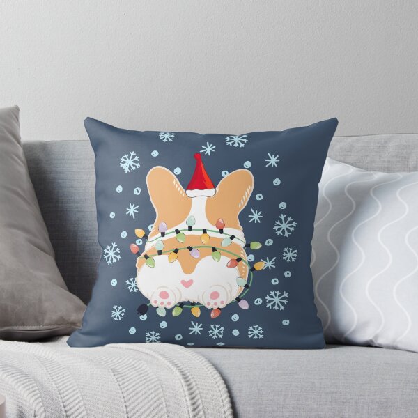 Item preview, Cute Christmas Corgi Butt - Red 3 designed and sold by Lulupainting.