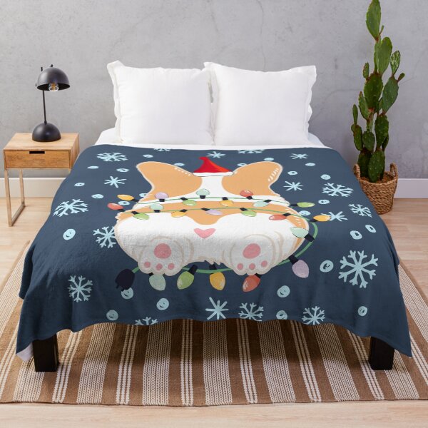 Item preview, Cute Christmas Corgi Butt - Red 3 designed and sold by Lulupainting.