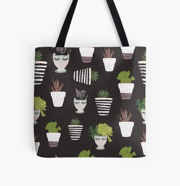 Moody Botanicals All Over Print Tote Bag