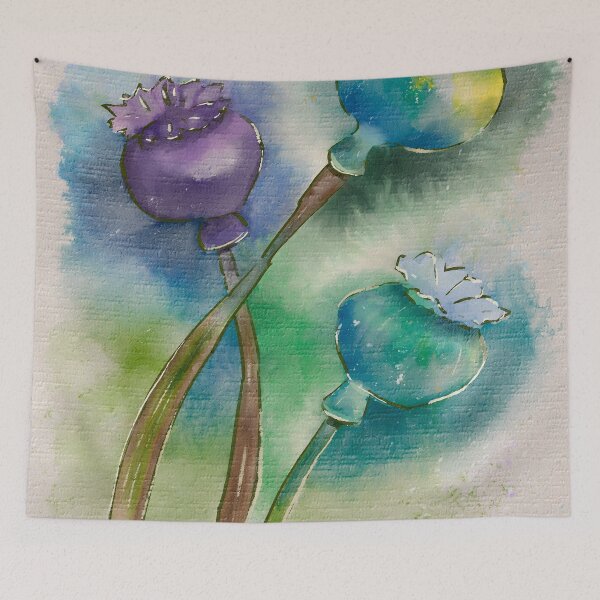 Item preview, Poppy head  designed and sold by Annalisa Amato.